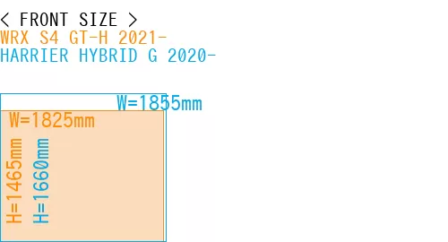#WRX S4 GT-H 2021- + HARRIER HYBRID G 2020-